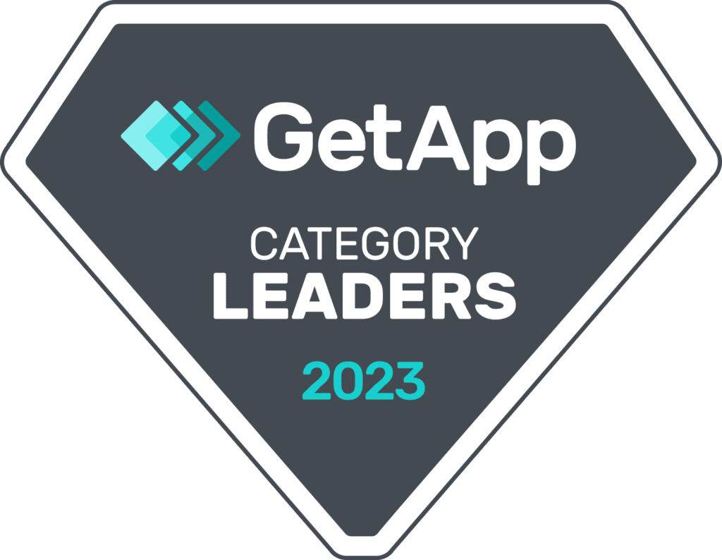 GetApp Category Leaders 2023 Badge
