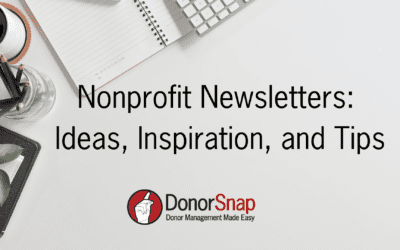 Nonprofit Newsletters: Ideas, Inspiration, and Tips