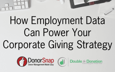 How Employment Data Can Power Your Corporate Giving Strategy