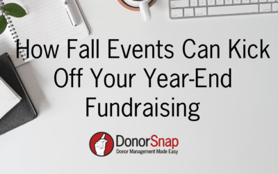 How Fall Events Can Kick Off Your Year-End Fundraising