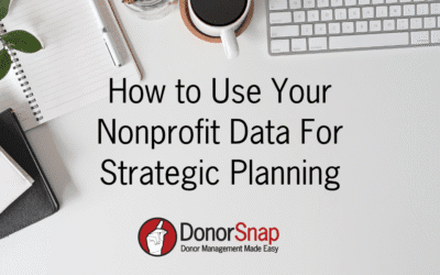 How to Use Your Nonprofit Data For Strategic Planning